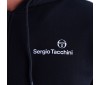 Sweatshirt zippé à capuche Sergio Tacchini Bold 40523 502 Blk Wht