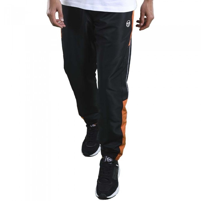 Pantalon de Survêtement Sergio Tacchini Abita 39145 554 Black Orange