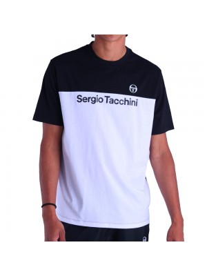 T-shirt Sergio Tacchini Grave 40528 502 Blk Wht