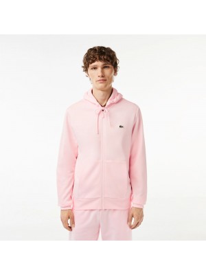 Sweatshirt Zippé à Capuche Lacoste SH9626 T03 Flamingo