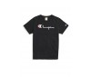 T-shirt wmns Champion big logo Crewneck 110992 S18 KK001 NBK Black Europe Limited Edition