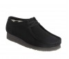 Chaussures Clarks Originals Wallabee black  suede 26133279