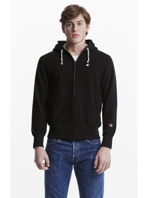 Sweatshirt Champion Europe hooded full zip Sweatshirt 210968 KK001 Black Limited Edition