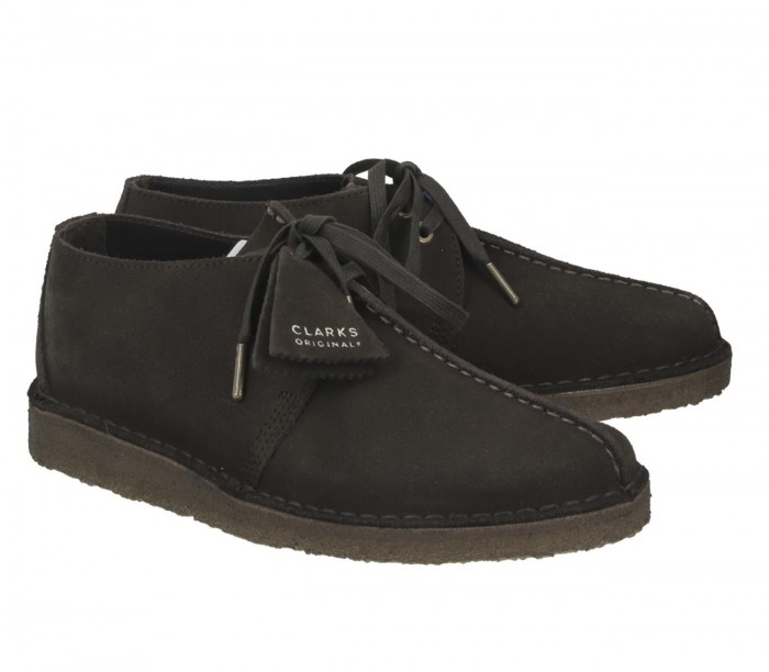 Chaussures Clarks Originals Desert Trek Dark Brown 26155488