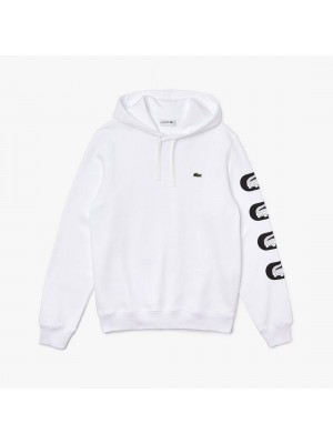 Sweatshirt à capuche Lacoste SH6903 001 Blanc