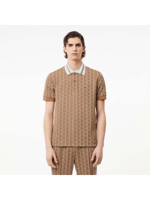 Polo Lacoste Monogramme DH1417 IRP Croissant Cookie